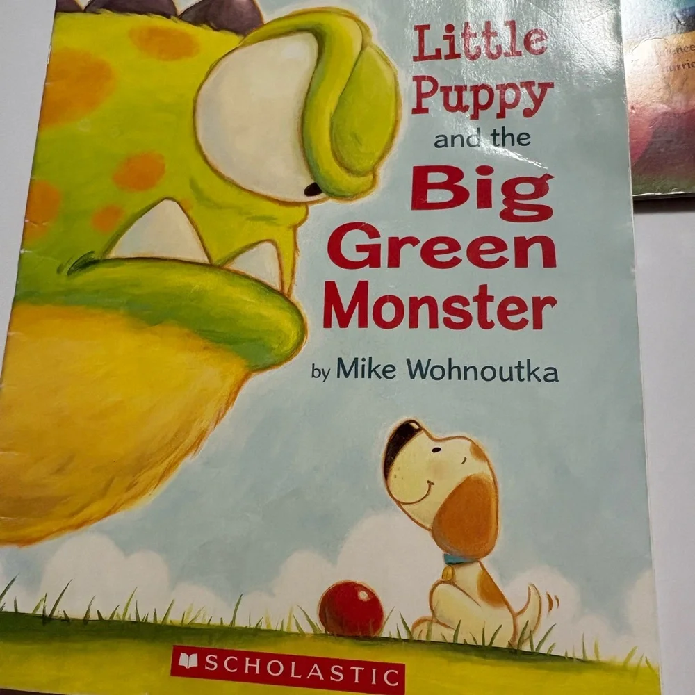 Scholastic Yellow and Green Children's Book
